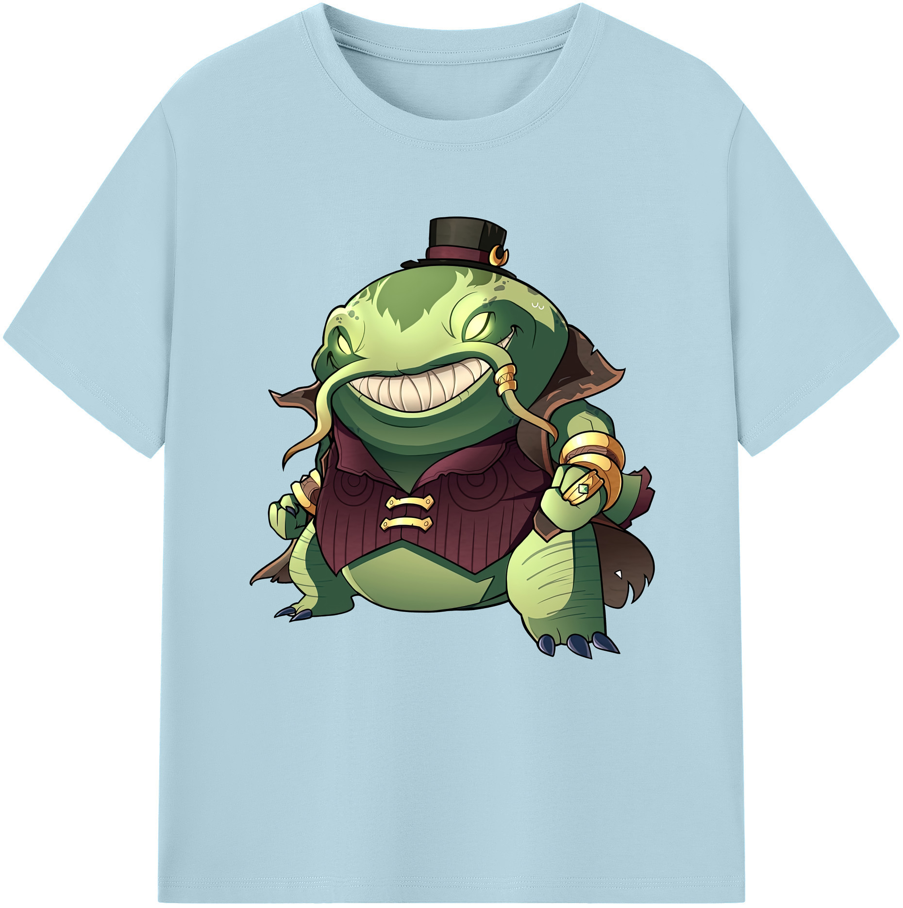 リーグ・オブ・レジェンド League of Legends LOL 綿100％半袖Tシャツ（フロントプリント）